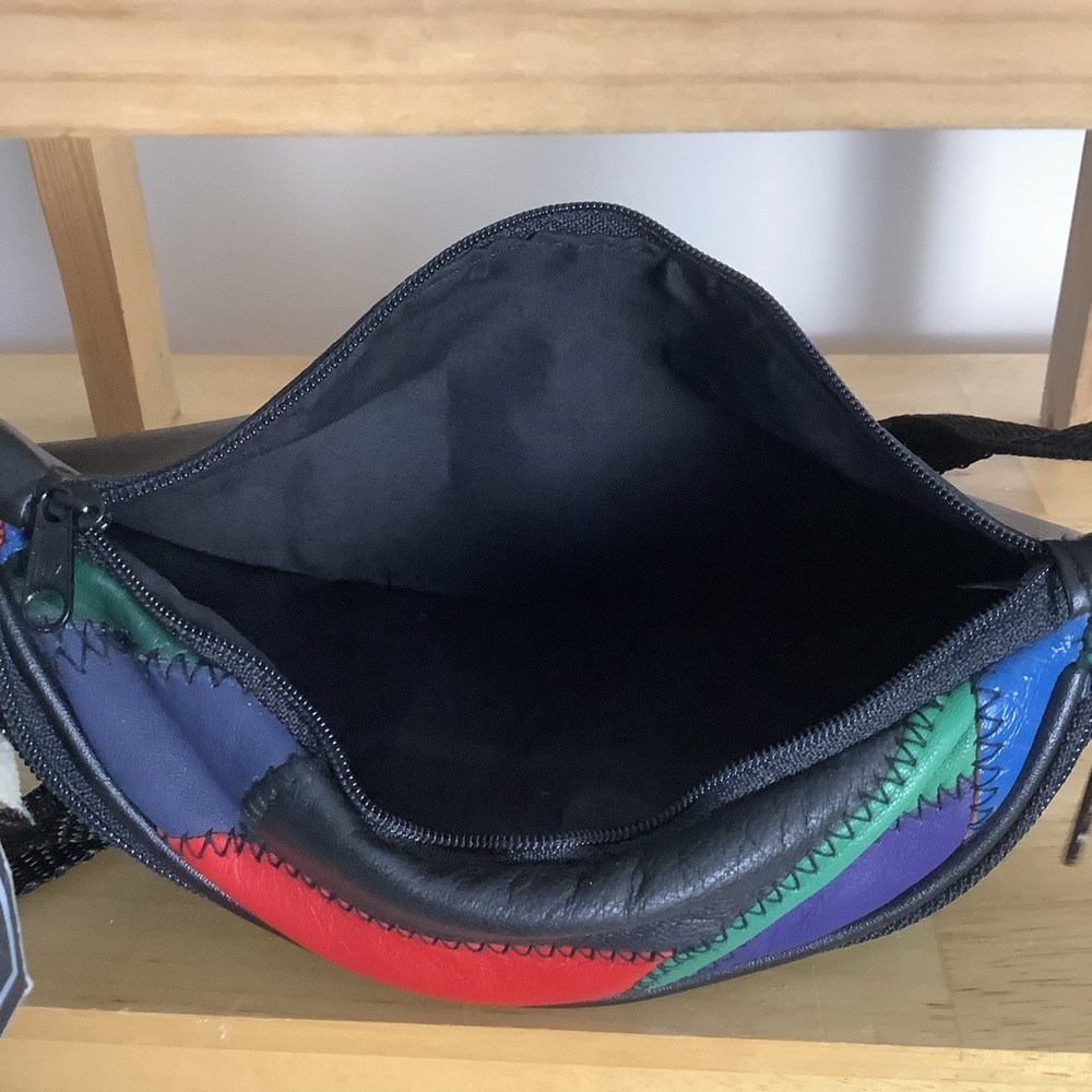 Colorful Patchwork Belt Bag - Picture 7 of 7